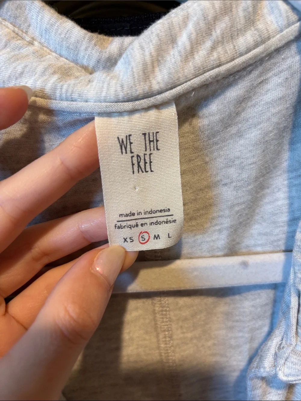 Free people cozy collared tee